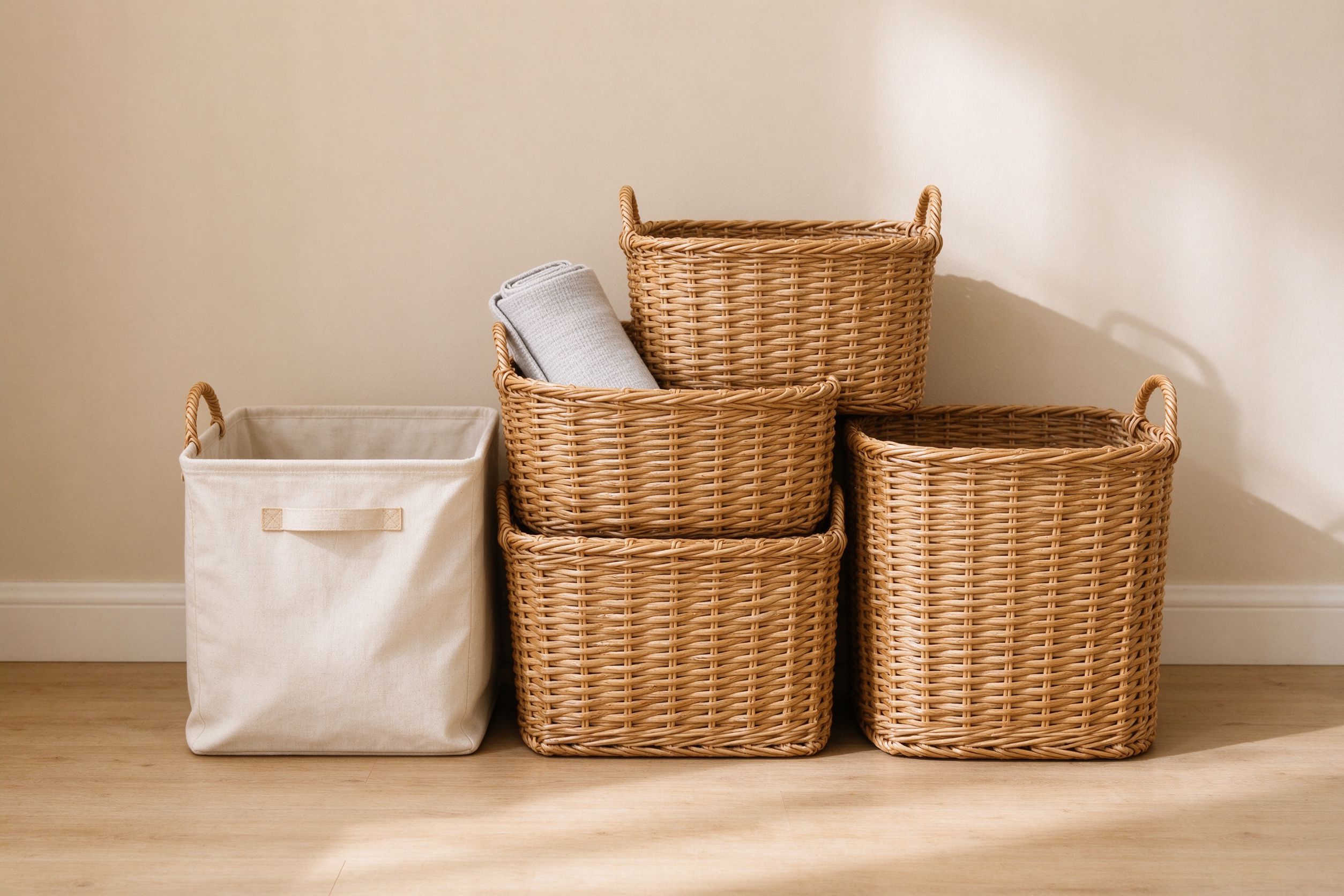 Storage baskets